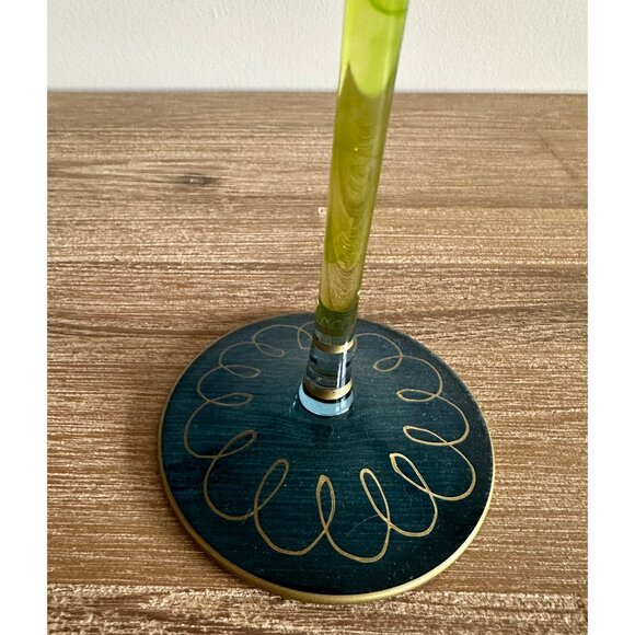 Colorful Tall Glass Candle Holder - Picture 4 of 4